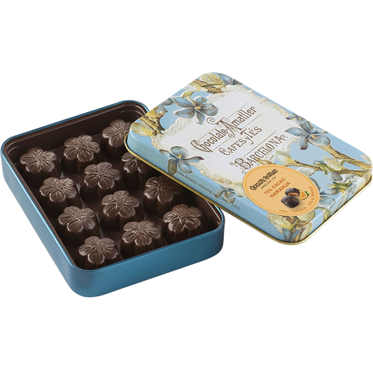 Cases of 5 70% Chocolate w/Orange Pralines 72g