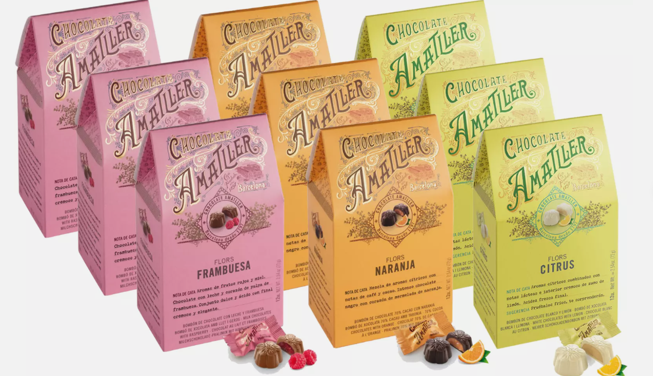 9 Amatller Pralines Assorted