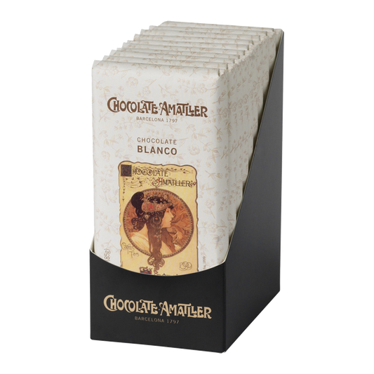 10 Amatller tablets White Chcocolate 85g