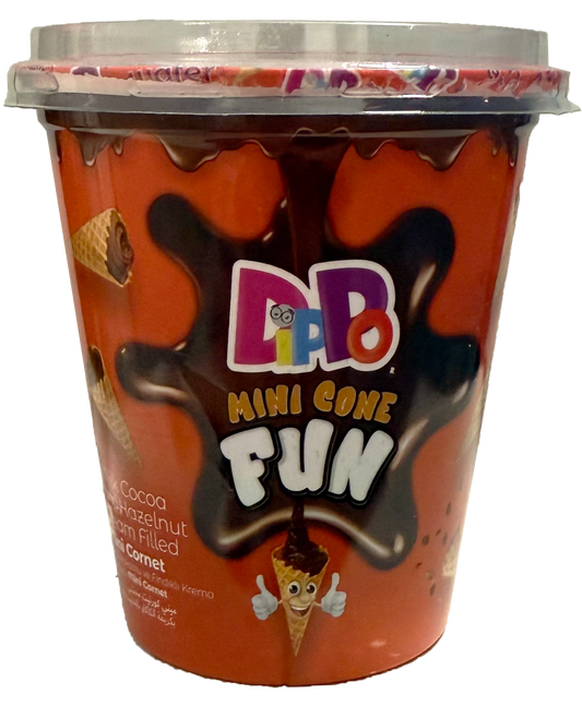 24 cups Dippo Hazelnut & cocoa flavored 100g