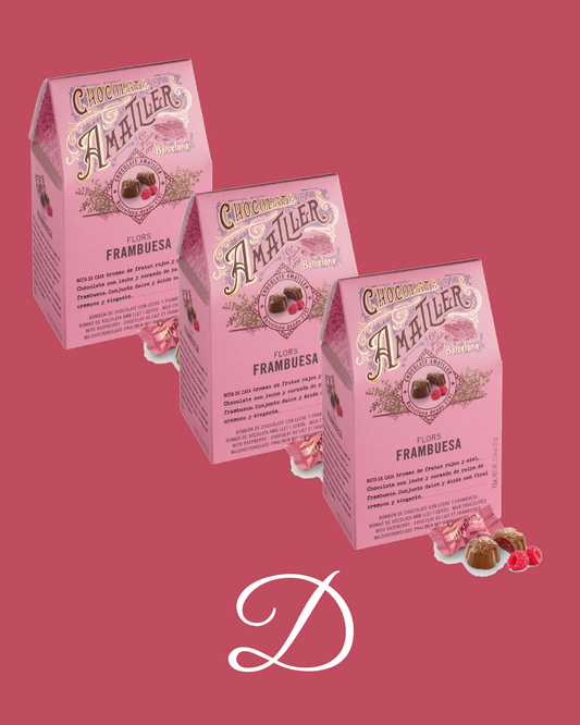 3x2 Amatller Pralines – Raspberry