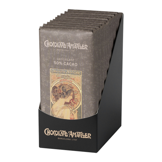 10 Amatller Kosher tablets Chocolate 50% Cacao 85g