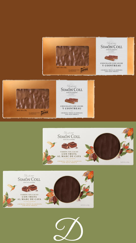 Assorted 4 Nougat Pack – Cointreau Truffle & Marc de Cava Truffle
