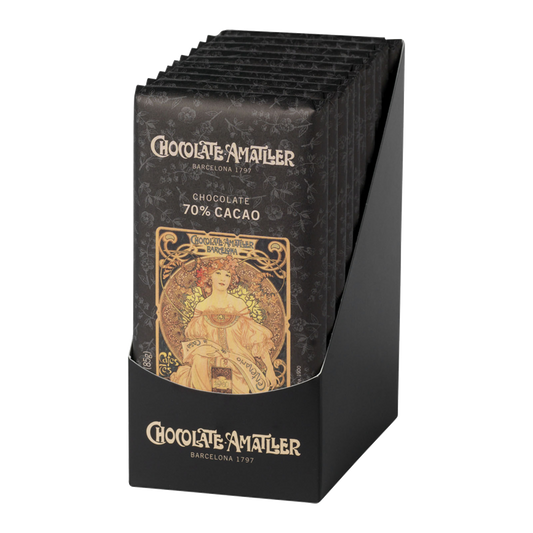 10 Amatller Kosher tablets Chocolate 70% Cacao 85g