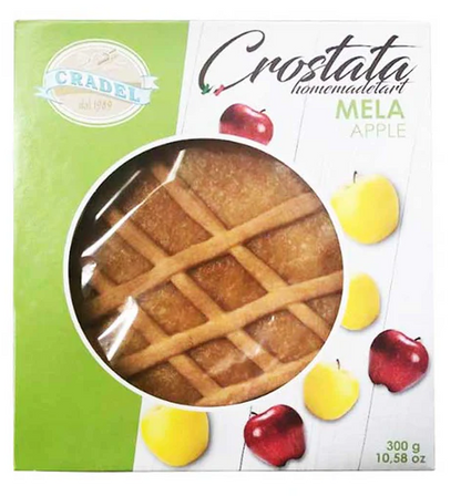 3 x 300 g - Cradel Assorted Fruit Tarts ; Berry, Apple, Strawberry