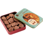 Amatller Milk Chocolate Leaves Metal Tin 60g