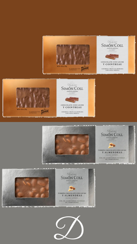 Assorted 4 Nougat Pack – Almond & Cointreau Truffle