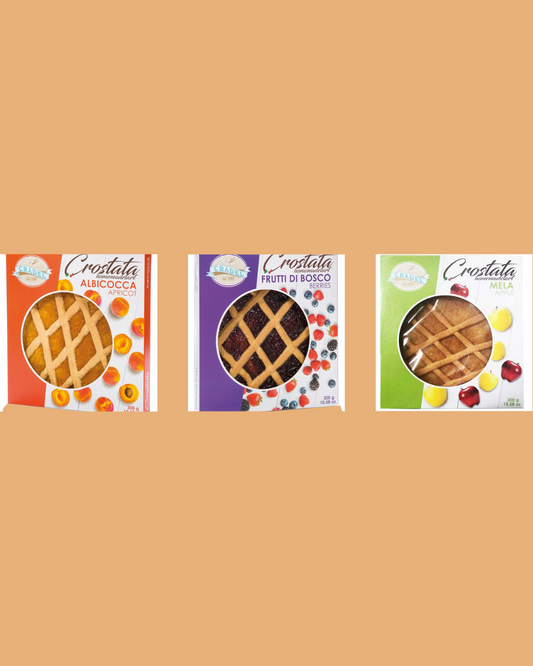 3 x 300 g - Cradel Assorted Fruit Tarts – Berries, Apple & Apricot