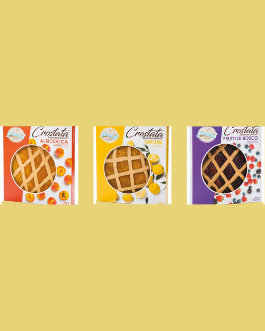 3 x 300g - Cradel Assorted Fruit Tarts – Berries, Lemon & Apricot