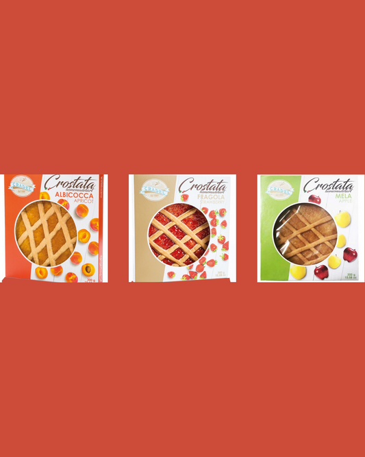3 x 300g - Cradel Assorted Fruit Tarts – Strawberry, Apple & Apricot