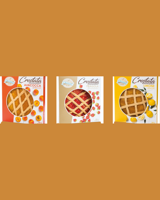 3 x 300g - Cradel Assorted Fruit Tarts – Strawberry, Lemon & Apricot