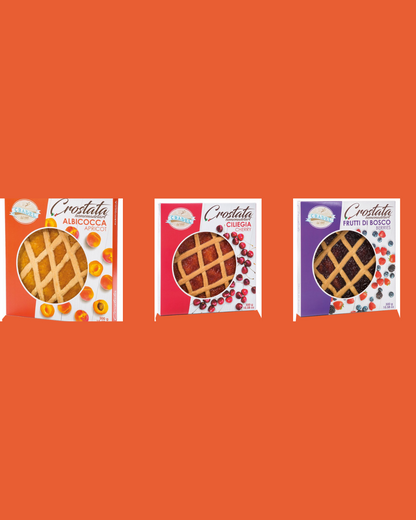 3 x 300g - Cradel Kosher Tarts – Cherry, Berries & Apricot