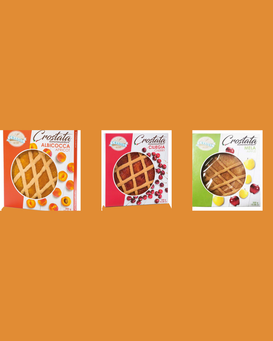 3 x 300g - Cradel Kosher Tarts – Cherry, Apple & Apricot