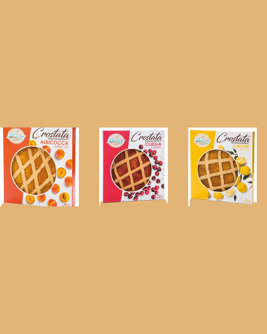 3 x 300g - Cradel Kosher Tarts – Cherry, Lemon & Apricot