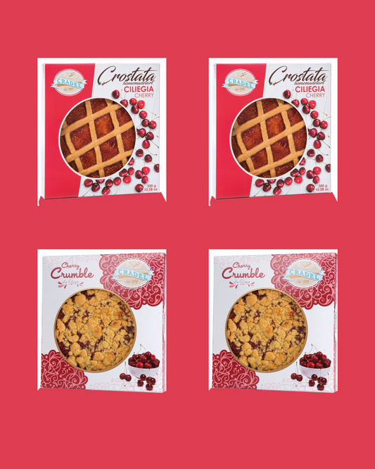 4x Cradel Kosher Tarts - Rich Cherry Combo