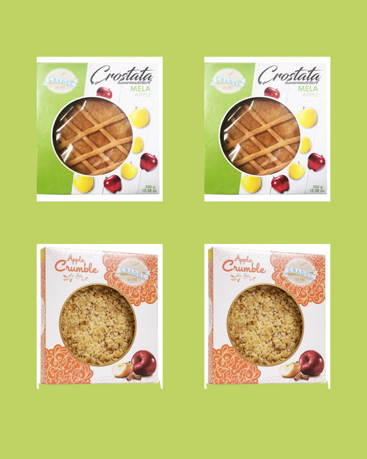 4x Cradel Kosher Tarts - Apple Combo
