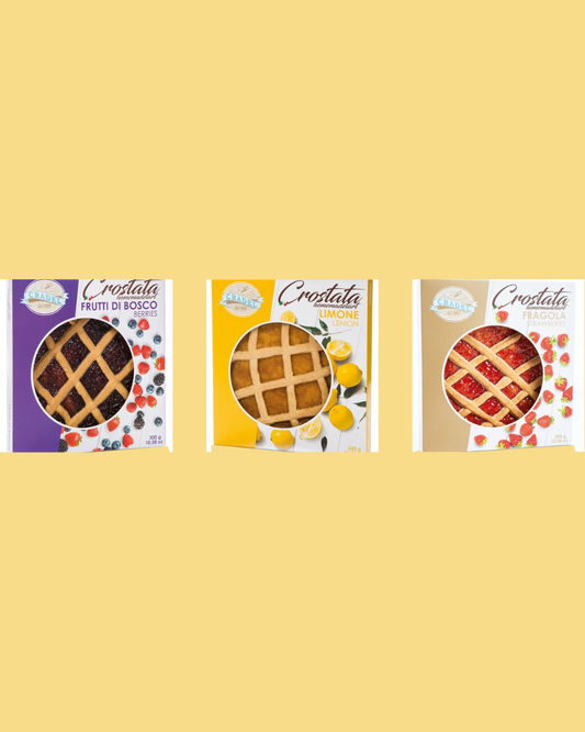 3 x 300g - Cradel Assorted Fruit Tarts; Berry, Lemon, Strawberry