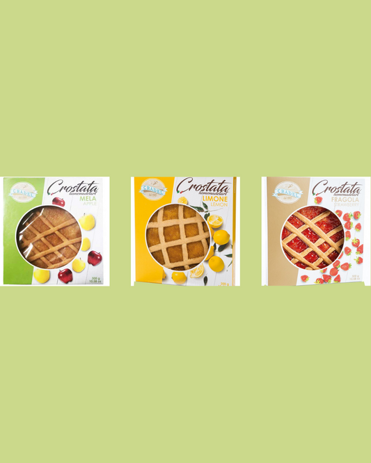 3 x 300 g - Cradel Assorted Fruit Tarts – Strawberry, Apple & Lemon