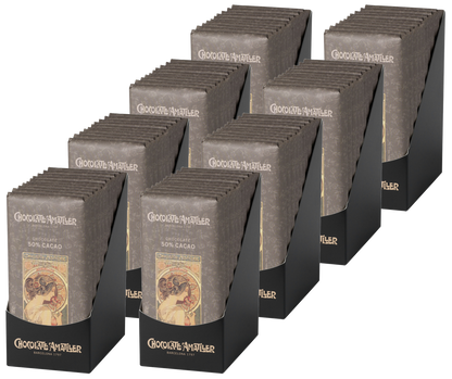 Case of 80 Amatller Kosher tablets Chocolate 50% Cacao 85g