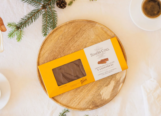 Pack of 12 Simon Coll Milk Chocolate Cointreau Truffle Nougat 250g