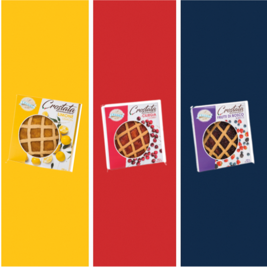 Cradel Crumble Pie (Tart) 3-Pack – 300g Each – Cherry/Berries/Lemon – Kosher