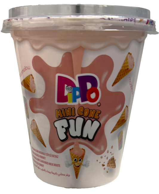24 cups Dippo Marshmallow flavored 100g