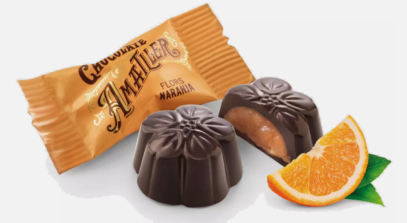 Box with 9 Amatller Pralines Assorted