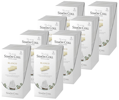 Case of 80 Simon Coll White Chocolate Bar 85g