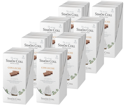Case of 80 Simon Coll Kosher Milk Chocolate Bar 85g