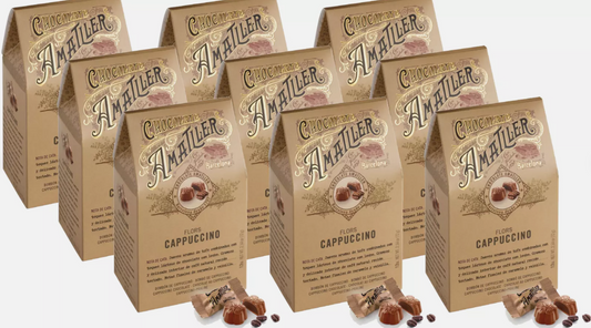 9 Boxes Amatller Milk Chocolate Capuccino Pralines